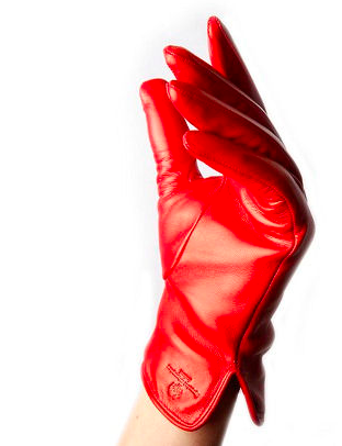 Paula Rowan Gloves come in a multitude of colours, not only RED, but it is Valentine's Day.