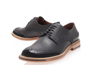 These brilliant Verdy Brogues from KG Kurt Geiger are spot on plus are available in Tan as well as Black and won't break the bank so buy both colour ways and they'll see you though any suiting combination, Simple.