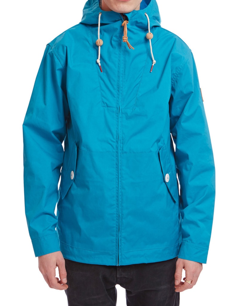 Penfield Mens Hooded Gibson Jacket in Sea Blue 