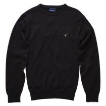 £90 Solid Cotton Crew Sweater | GANT