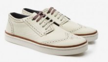 £90 IIVOR Brogue Detail Suede Trainers | Ted Baker