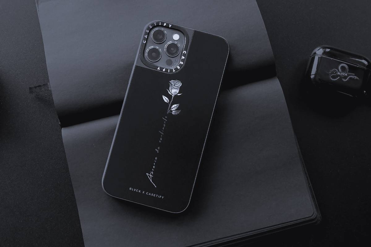 CASETiFY × BLVCK Paris iPhone14ProMax 新品-